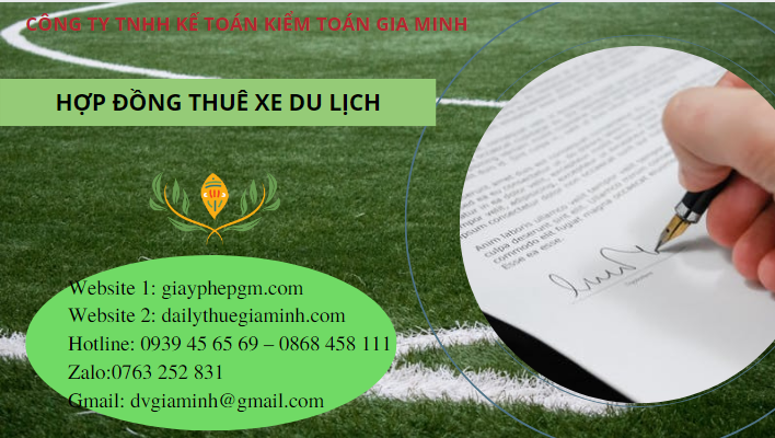 Mẫu hợp đồng cho thuê xe du lịch chuẩn pháp lý – Hợp đồng thuê xe ô tô 4 Hợp đồng cho thuê xe du lịch