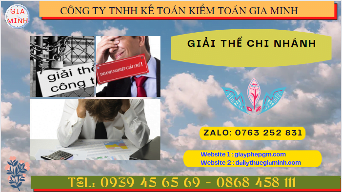 Thủ tục giải thể chi nhánh hạch toán phụ thuộc 4 Các bước để giải thể chi nhánh công ty