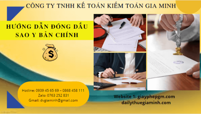 Hướng dẫn đóng dấu sao y bản chính 8 Hướng dẫn cách đóng dấu sao y