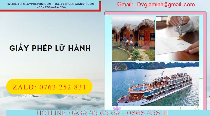 Dịch vụ cấp giấy phép lữ hành nội địa quốc tế 4 Hướng dẫn xin giấy phép lữ hành quốc tế