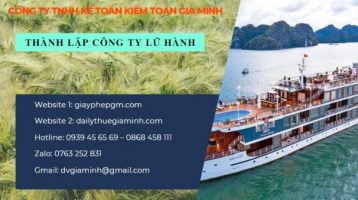 Xin giấy phép kinh doanh công ty lữ hành nội địa