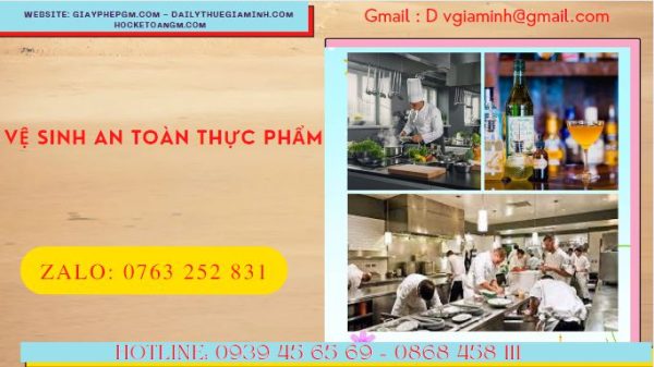 Mẫu cam kết đảm bảo vệ sinh an toàn thực phẩm 2023