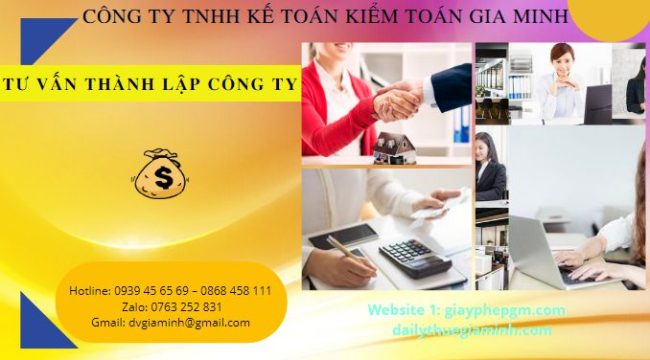 Dịch vụ tư vấn thủ tục mở công ty