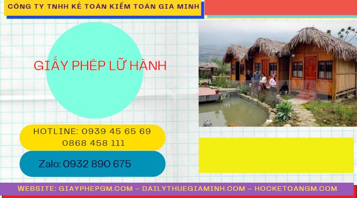 Dịch vụ cấp giấy phép lữ hành nội địa quốc tế 6 Dịch vụ làm giấy phép lữ hành quốc tế