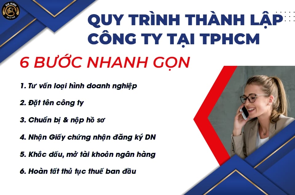 quy trình mở công ty tại TPHCM