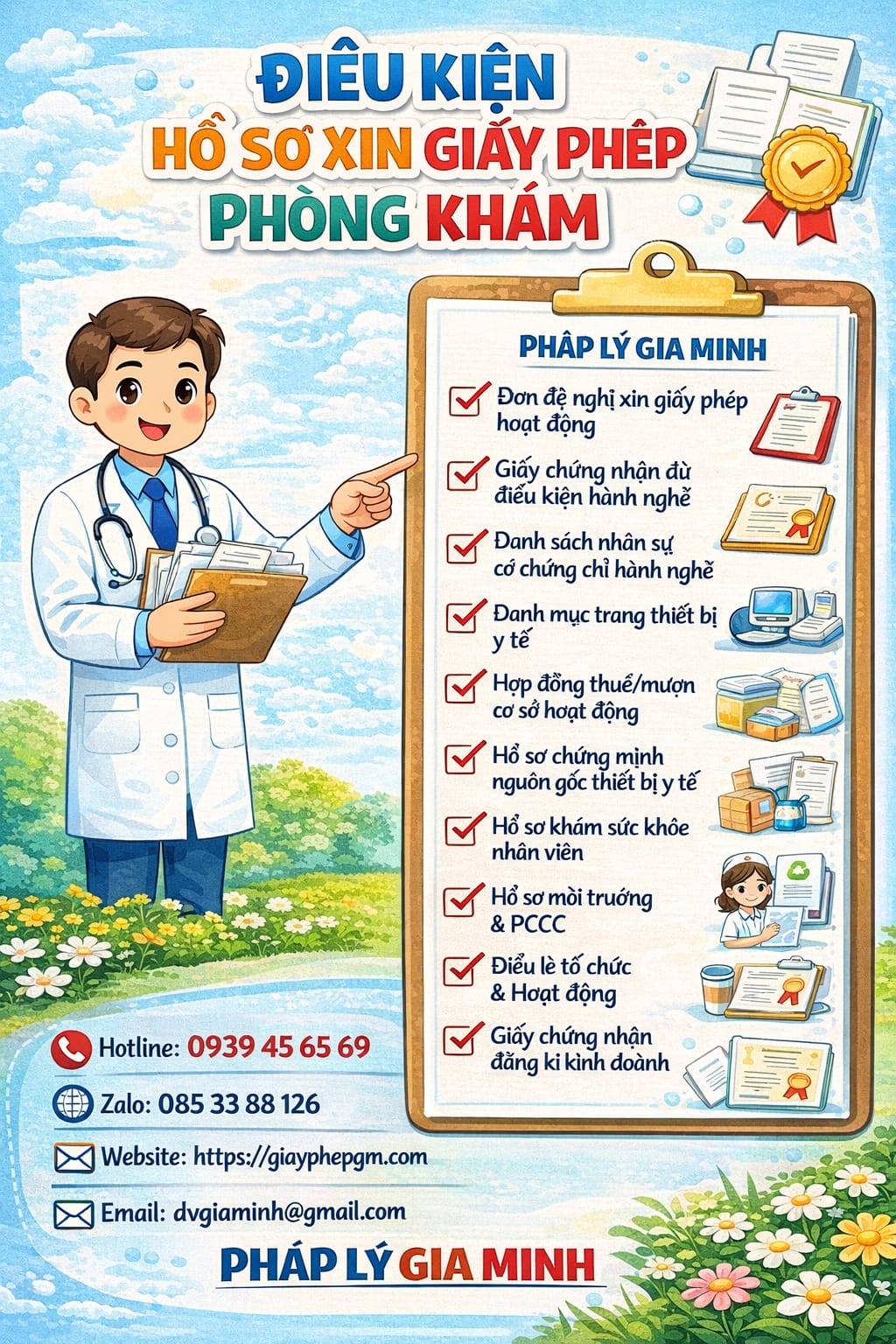 Điều kiện mở phòng khám tư nhân