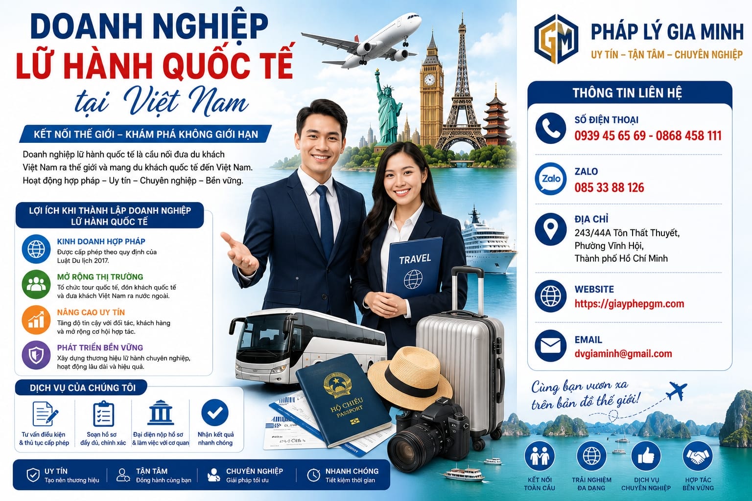 Doanh nghiệp lữ hành quốc tế tại Việt Nam