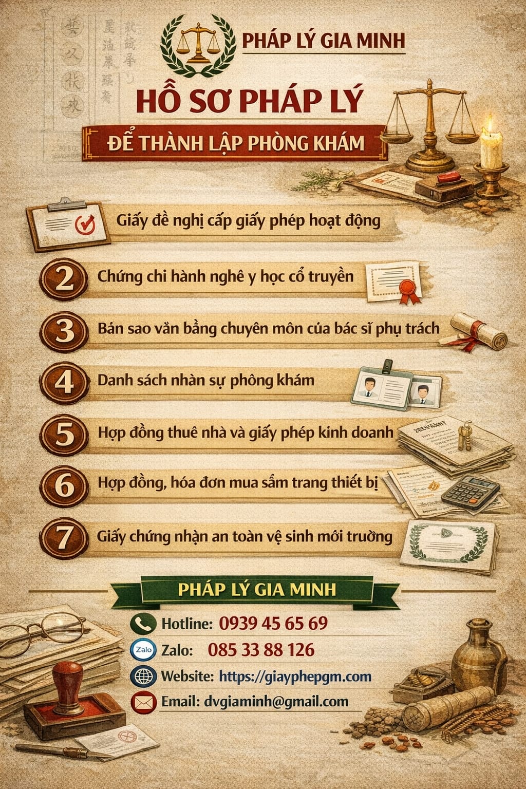 Giấy phép thành lập phòng khám tư nhân