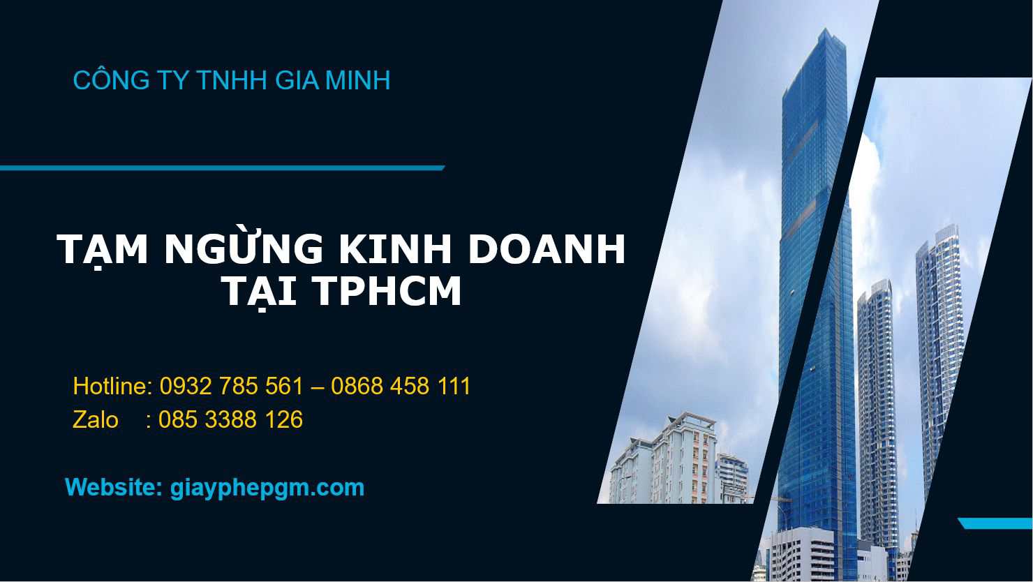 Tạm ngừng kinh doanh tại TPHCM 4 Tạm ngừng kinh doanh tại TPHCM