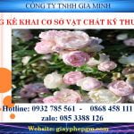 Bảng kê khai cơ sở vật chất - kỹ thuật 2 Bảng kê khai cơ sở vật chất - KT