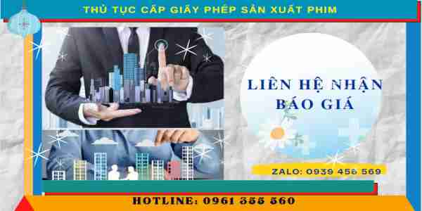 Chi phí cấp giấy phép sản xuất phim