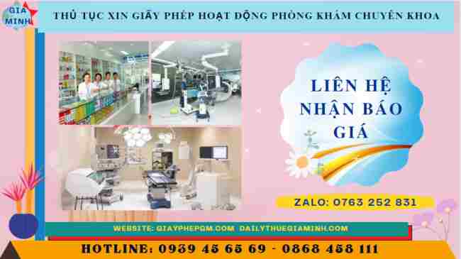 Thủ tục xin giấy phép mở phòng khám chuyên khoa 11 Chi phí mở phòng khám chuyên khoa
