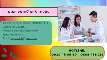 Dịch vụ mở nhà thuốc tại thành phố Đà Nẵng 6 Dịch vụ làm thủ tục mở nhà thuốc ở Thành phố Đà Nẵng