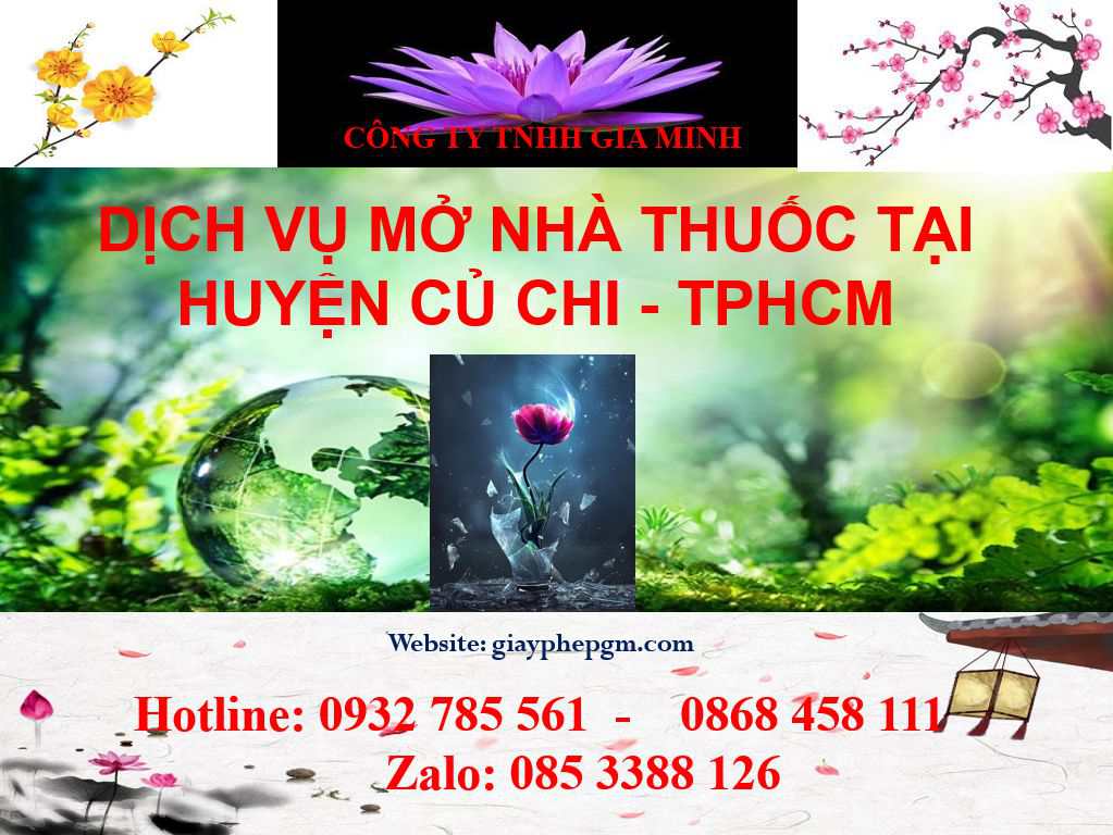 Dịch vụ mở nhà thuốc tại Huyện Củ Chi - TPHCM 3 Dịch vụ mở nhà thuốc tại Huyện Củ Chi - TPHCM