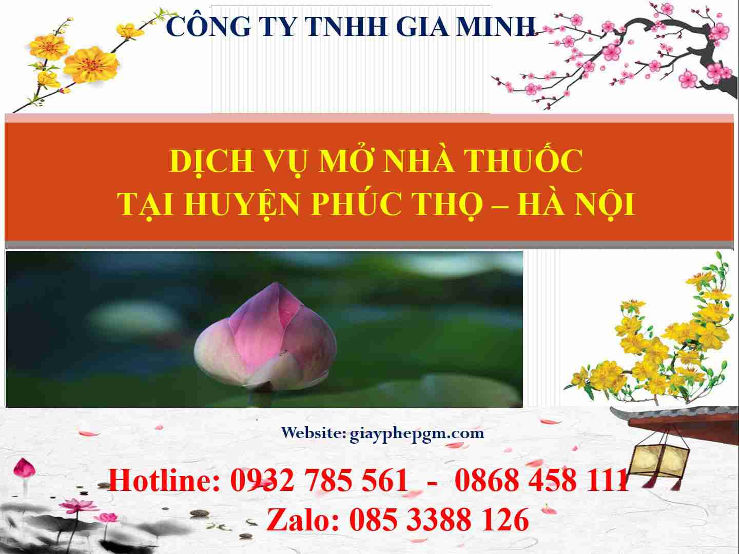 Dịch vụ mở nhà thuốc tại Huyện Phúc Thọ - Hà Nội 3 Dịch vụ mở nhà thuốc tại Huyện Phúc Thọ - Hà Nội
