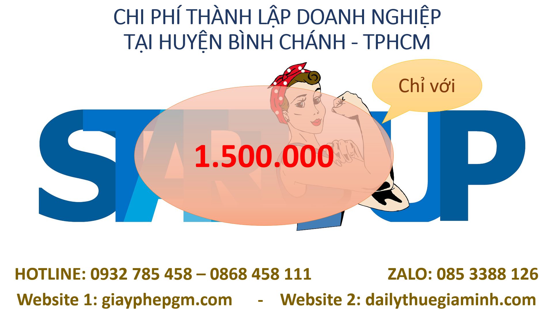 Dịch vụ thành lập công ty tại Huyện Bình Chánh - TPHCM 4 Chi phí thành lập doanh nghiệp tại Huyện Bình Chánh