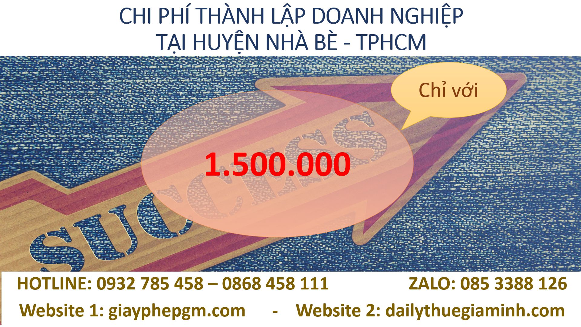Dịch vụ thành lập công ty tại Huyện Nhà Bè - TPHCM 5 Chi phí thành lập công ty tại Huyện Nhà Bè - TPHCM