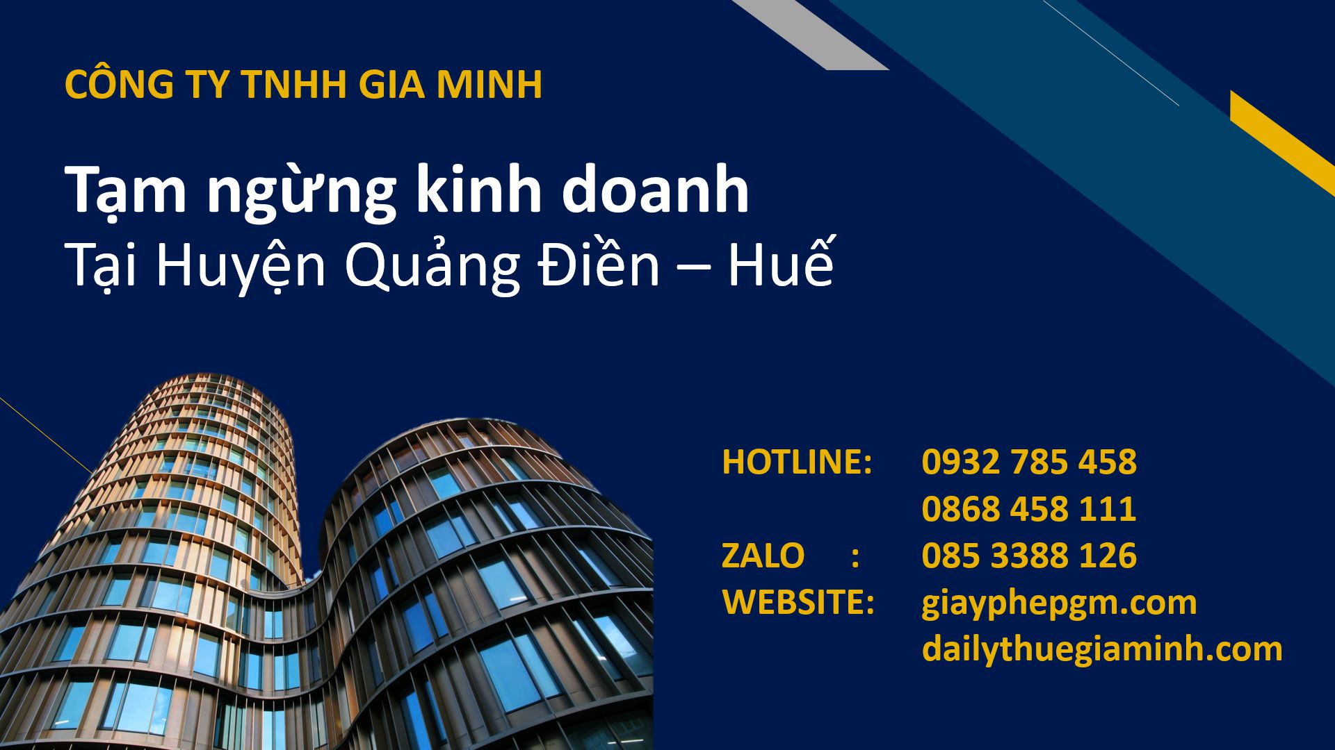 Tạm ngừng kinh doanh tại Huyện Quảng Điền - Huế 4 Trình tự thủ tục tạm dừng hoạt động tại Huyện Quảng Điền - Huế
