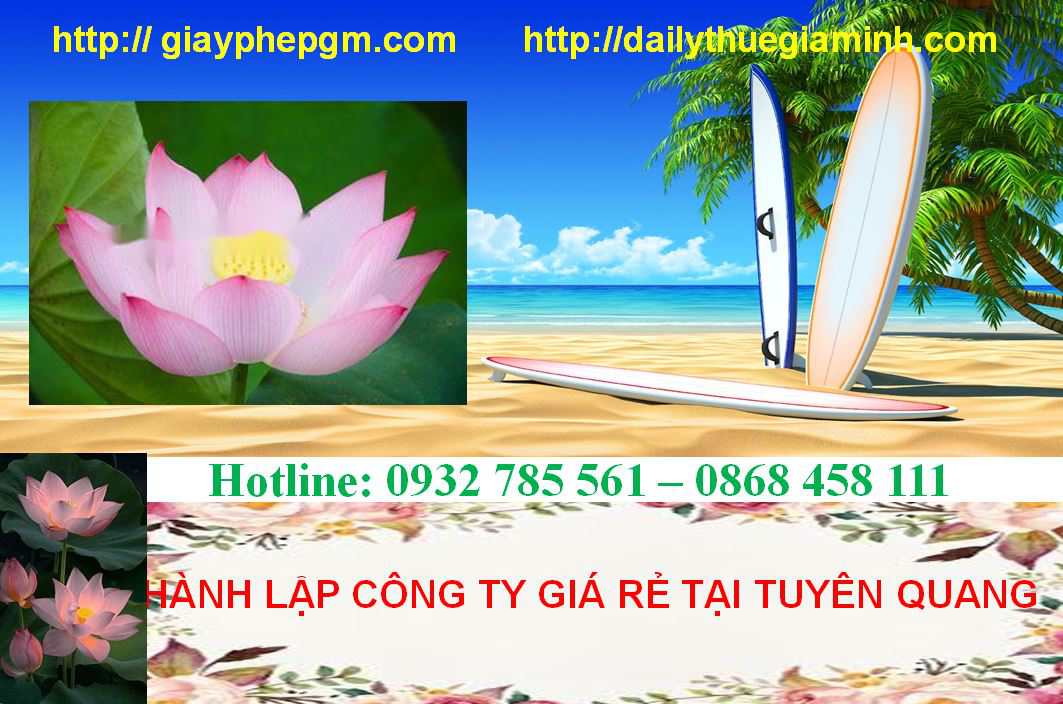 Thành lập công ty giá rẻ tại Tuyên Quang 4 Ở đâu thành lập công ty giá rẻ ở Tuyên Quang