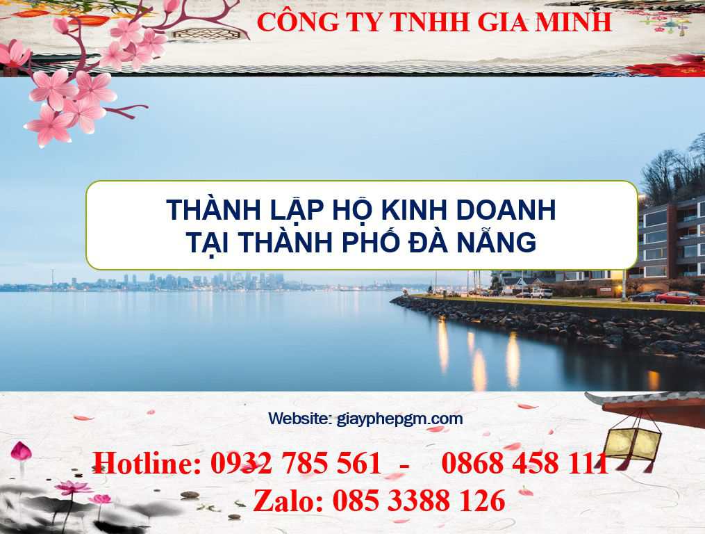 Thành lập hộ kinh doanh thành phố Đà Nẵng 3 Thành lập hộ kinh doanh cá thể tại Thành phố Đà Nẵng