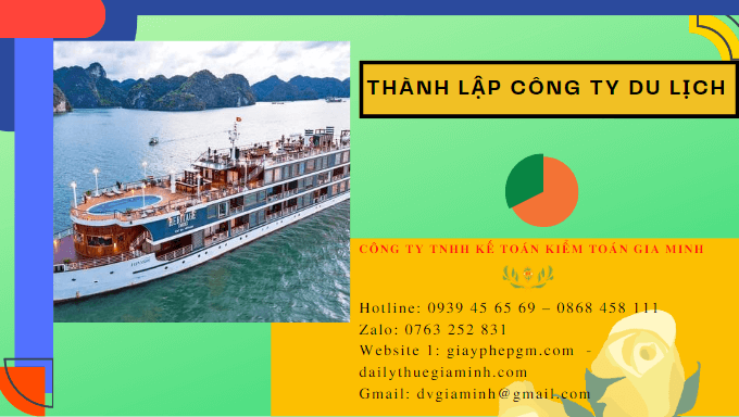 Thành lập công ty du lịch 8 Thủ tục đăng ký kinh doanh công ty du lịch