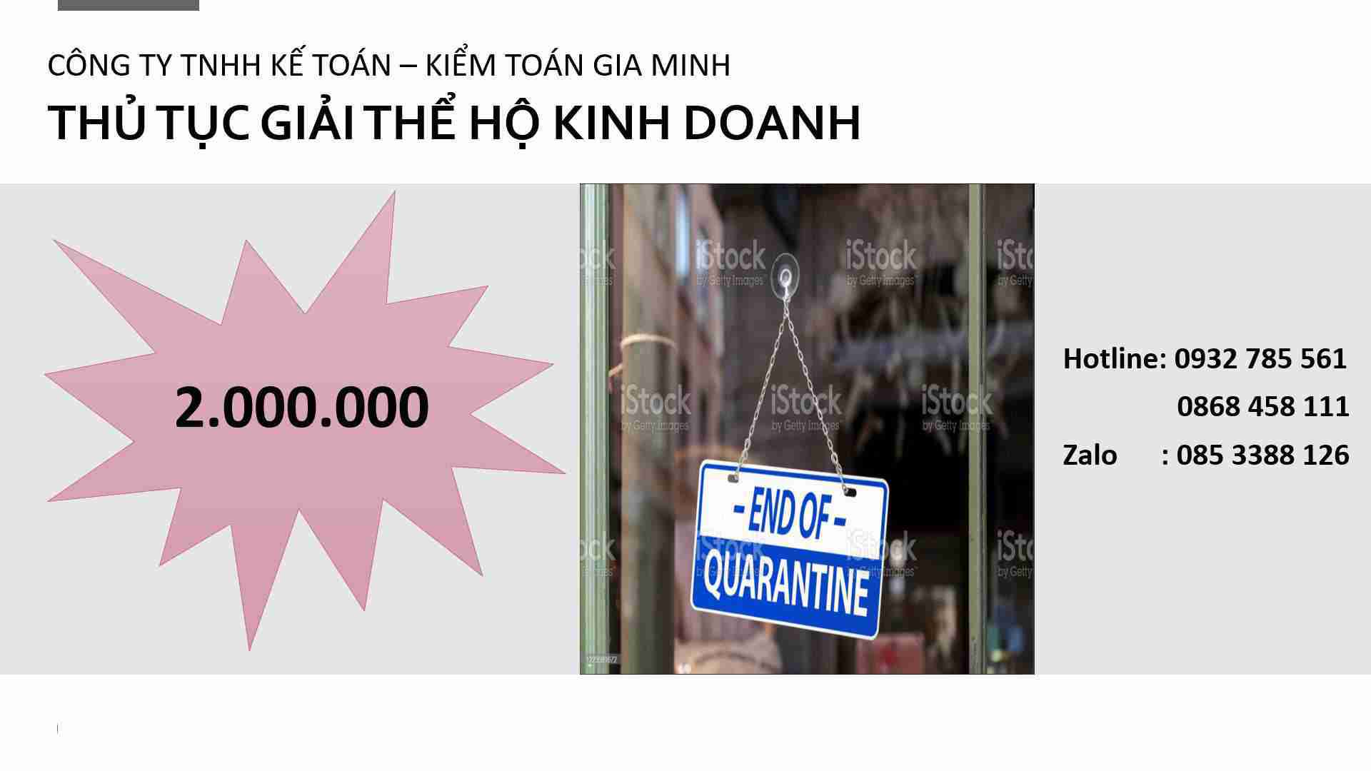 Thủ tục giải thể hộ kinh doanh tại Cần Thơ 5 chi phí giải thể hộ kinh doanh tại Cần Thơ