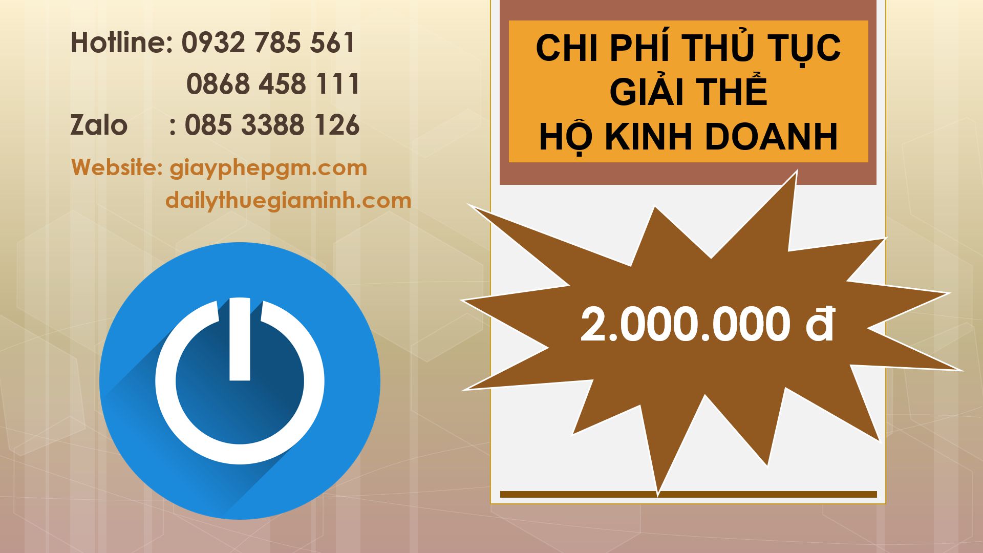 Hướng dẫn thủ tục giải thể hộ kinh doanh tại Hà Nội chi tiết nhất 6 chi phí giải thể hộ kinh doanh tại Hà Nội