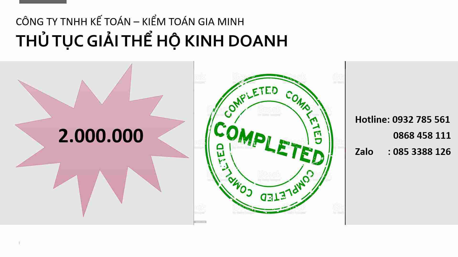 Thủ tục giải thể hộ kinh doanh tại Quận Ô Môn - Cần Thơ 4 chi phí giải thể hộ kinh doanh tại Quận Ô Môn - Cần Thơ