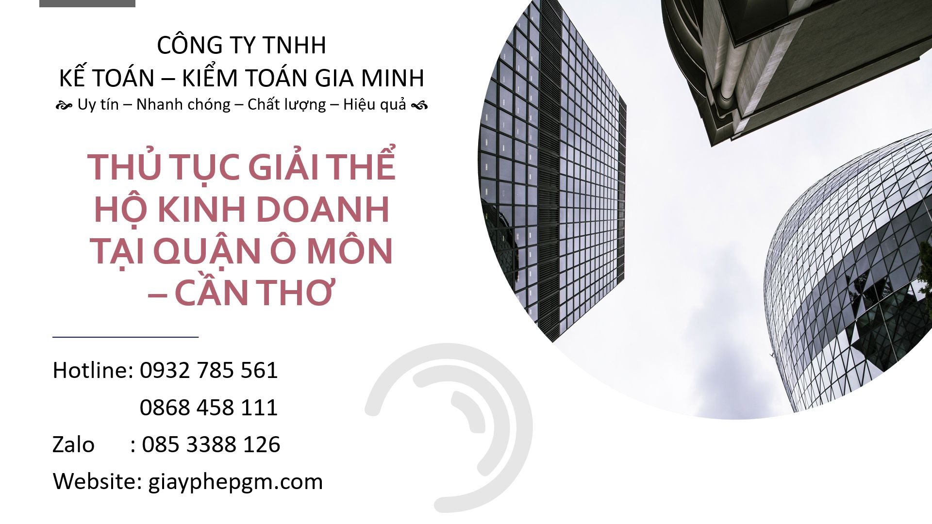 Thủ tục giải thể hộ kinh doanh tại Quận Ô Môn - Cần Thơ 3 Giải thể hộ kinh doanh cá thể tại Quận Ô Môn - Cần Thơ
