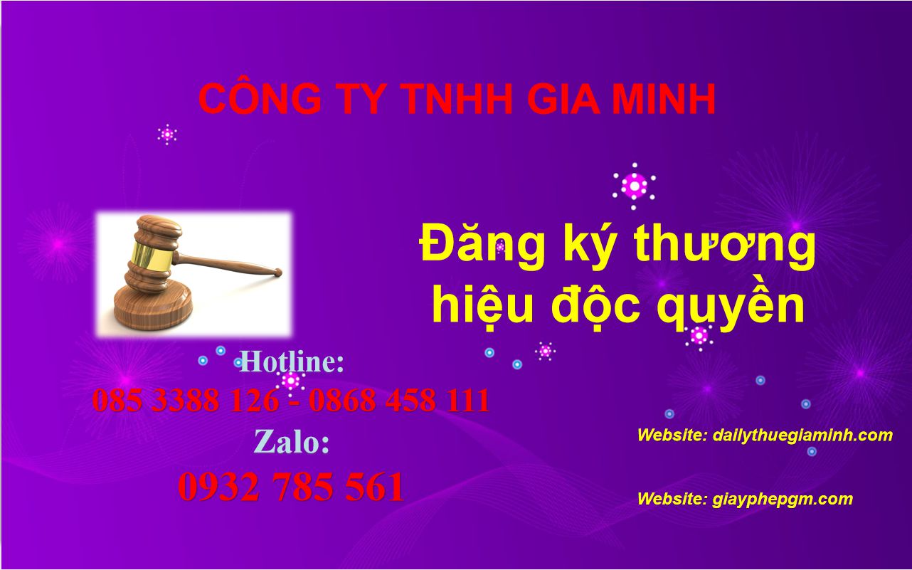 Đăng ký thương hiệu độc quyền 4 Đăng ký thương hiệu độc quyền