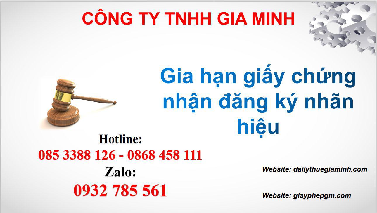 Gia hạn giấy chứng nhận đăng ký nhãn hiệu 2 Gia hạn giấy chứng nhận đăng ký nhãn hiệu