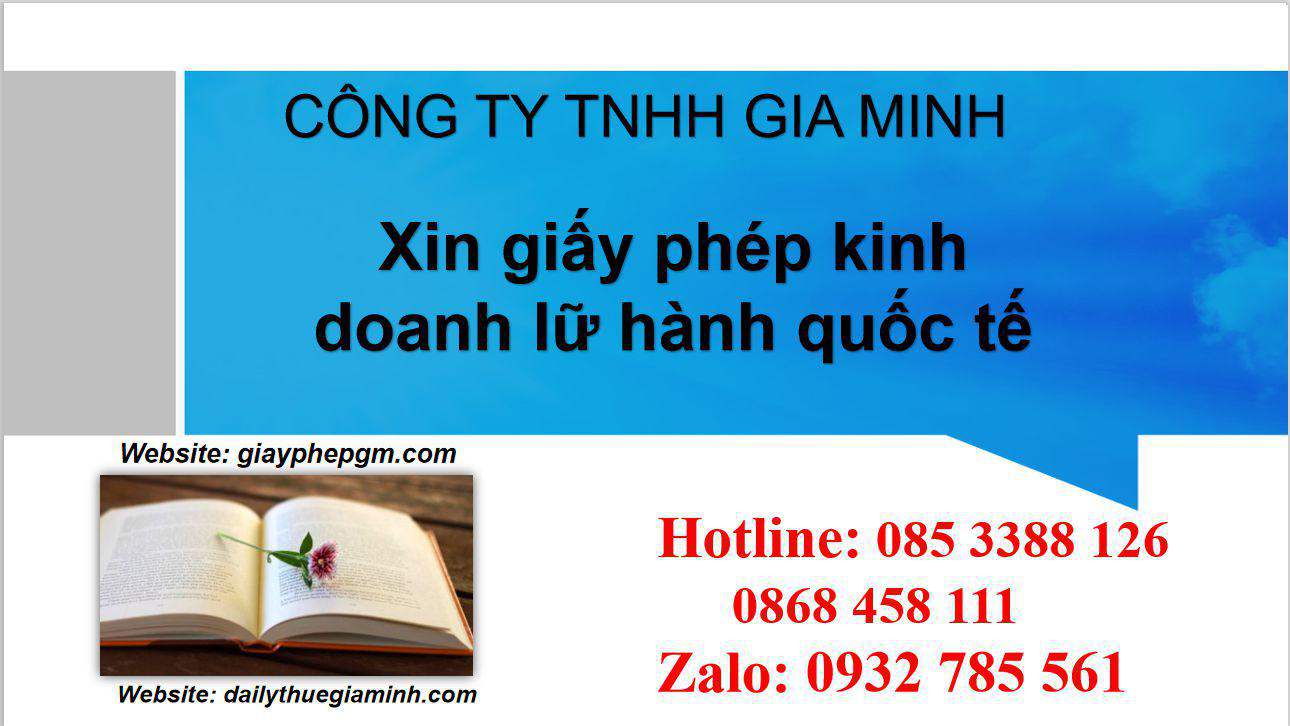 Xin giấy phép kinh doanh lữ hành quốc tế 1 Xin giấy phép KD lữ hành quốc tế
