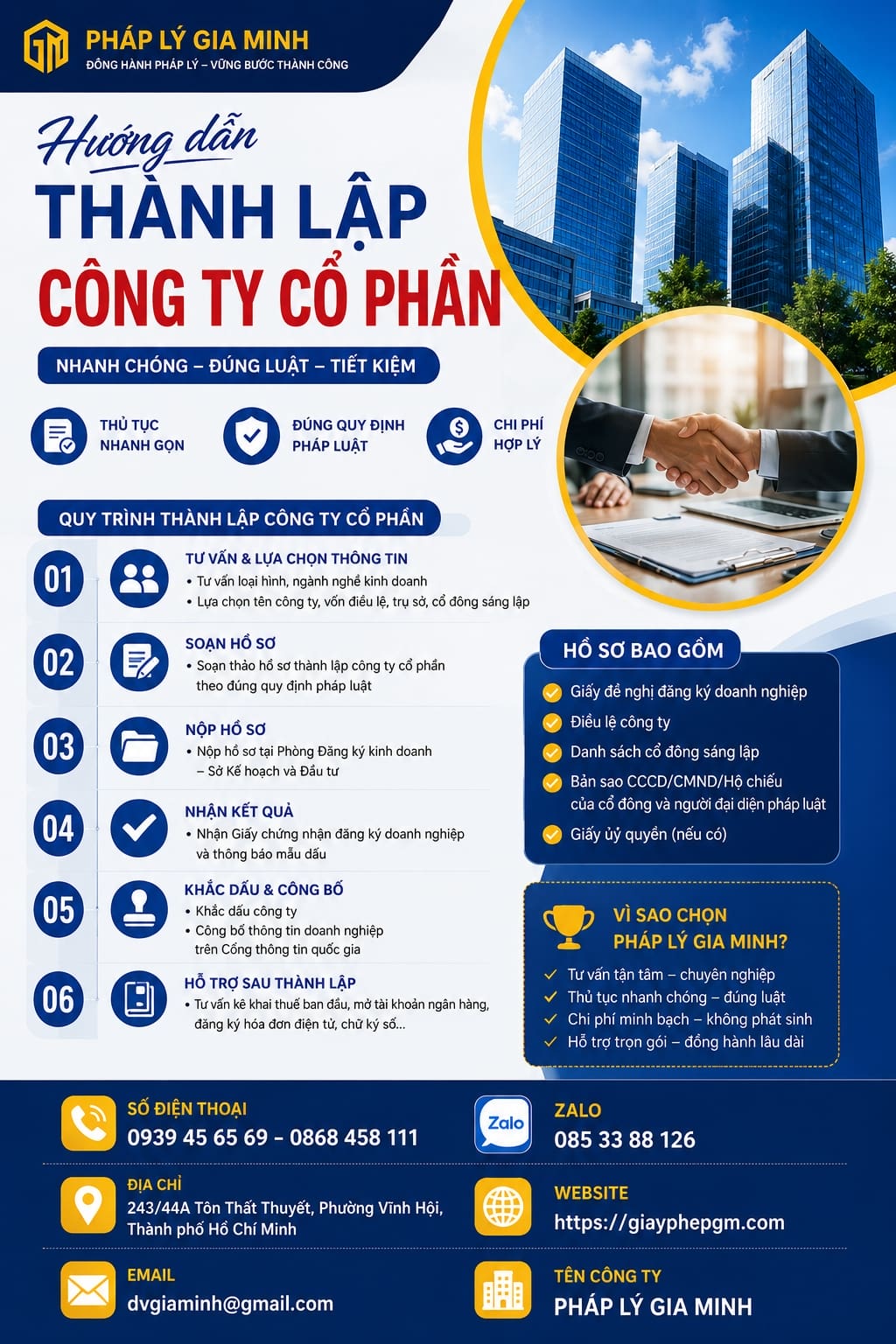 Chi phí thành Lập Công Ty Cổ Phần – Điều Kiện, Hồ Sơ, Quy Trình Và Kinh Nghiệm Thực Tế 11 Hướng dẫn thành lập công ty cổ phần