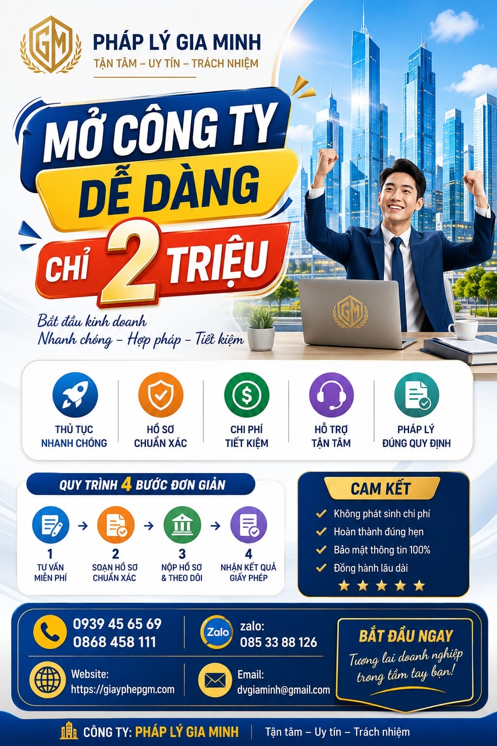 Thành lập công ty nhanh tại Đồng Nai