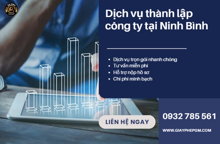 Dịch vụ thành lập công ty tại Ninh Bình trọn gói – Nhanh, giá rẻ, đúng pháp luật 4 Dịch vụ thành lập công ty tại Ninh Bình