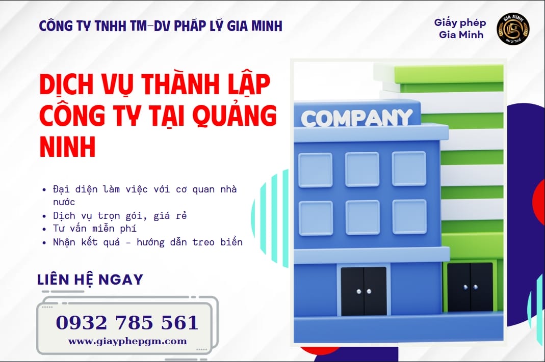 Dịch vụ thành lập công ty tại Quảng Ninh trọn gói – Uy tín, nhanh chóng, giá rẻ 5 Dịch vụ thành lập công ty tại Quảng Ninh
