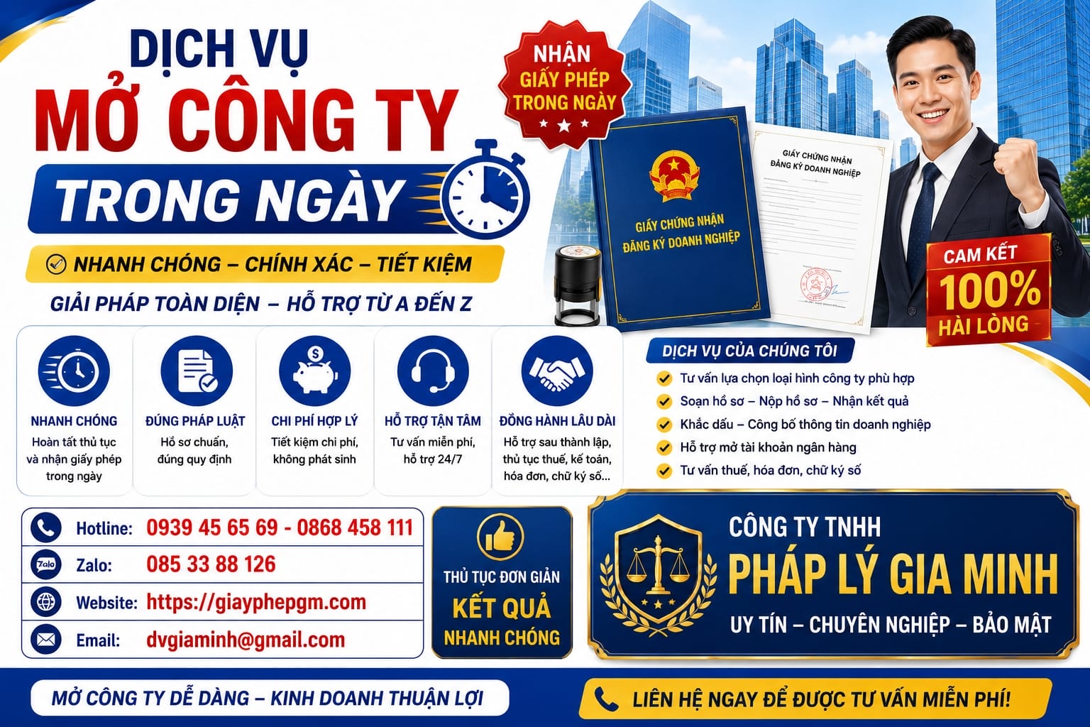 Dịch Vụ Thành Lập Công Ty Tại Thái Nguyên Trọn Gói – Nhanh, Gọn, Uy Tín 4 Dịch vụ thành lập công ty tại Thái Nguyên trọn gói