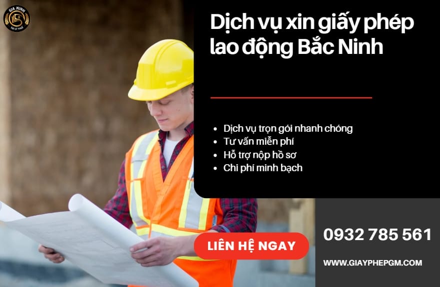 Dịch vụ xin giấy phép lao động Bắc Ninh 