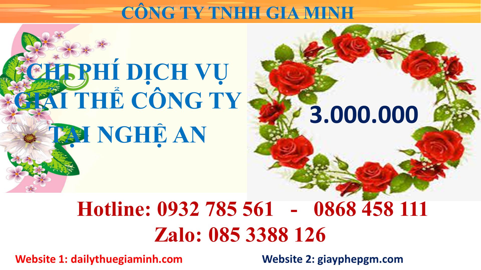 Dịch vụ giải thể công ty tại Nghệ An 5 Chi phí giải thể công ty tại Nghệ An