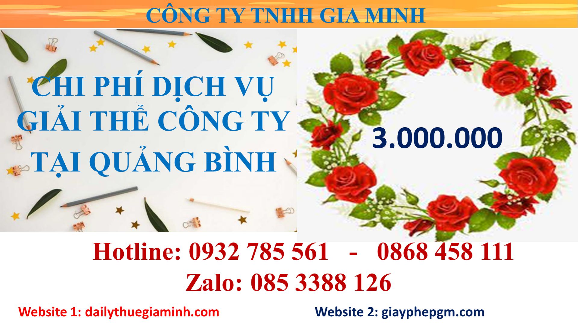 Dịch vụ giải thể công ty tại Quảng Bình 5 Chi phí giải thể công ty tại Quảng Bình
