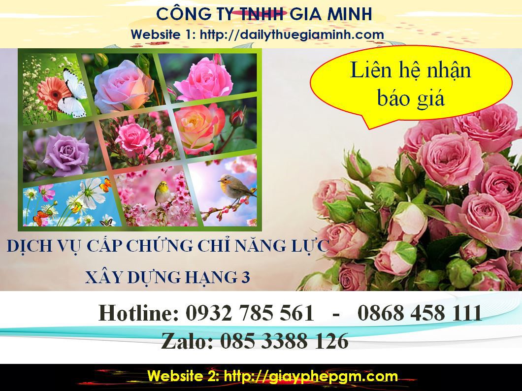 Dịch vụ cấp chứng chỉ năng lực xây dựng hạng III tại Vũng Tàu 5 Chi phí dịch vụ cấp chứng chỉ năng lực xây dựng hạng III tại Vũng Tàu