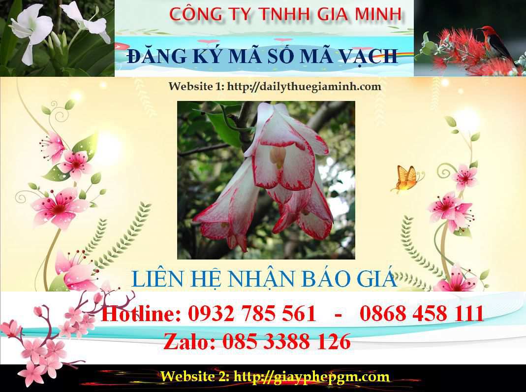 Đăng ký mã vạch tại Khánh Hòa 6 Chi phí đăng ký mã vạch