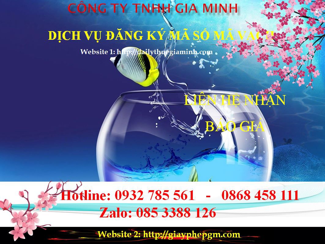 Đăng ký mã vạch tại Lạng Sơn 11 Chi phí đăng ký mã vạch