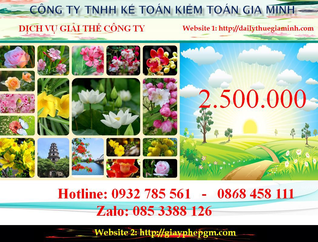 Giải thể công ty ở Lào Cai 5 Chi phí giải thể công ty ở Lào Cai