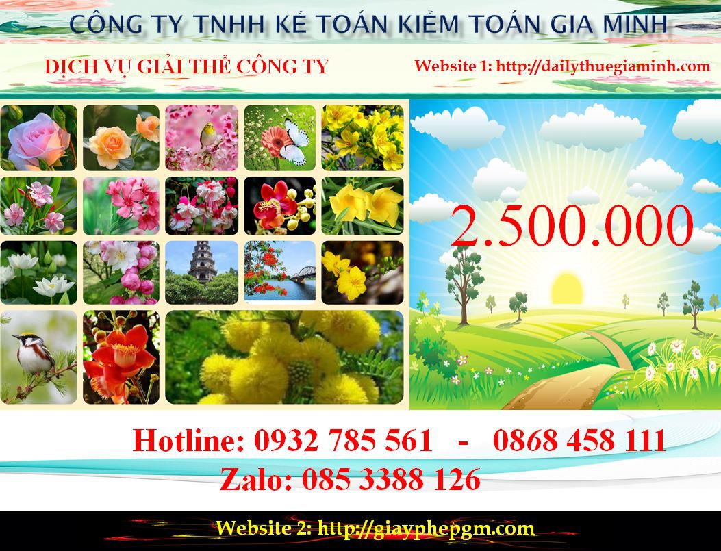 Giải thể công ty ở Quảng Bình 5 Chi phí giải thể công ty ở Quảng Bình