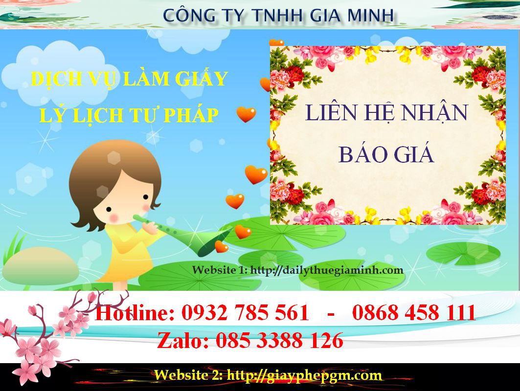 Dịch vụ làm giấy lý lịch tư pháp Hải Phòng 5 Chi phí làm giấy lý lịch tư pháp Hải Phòng