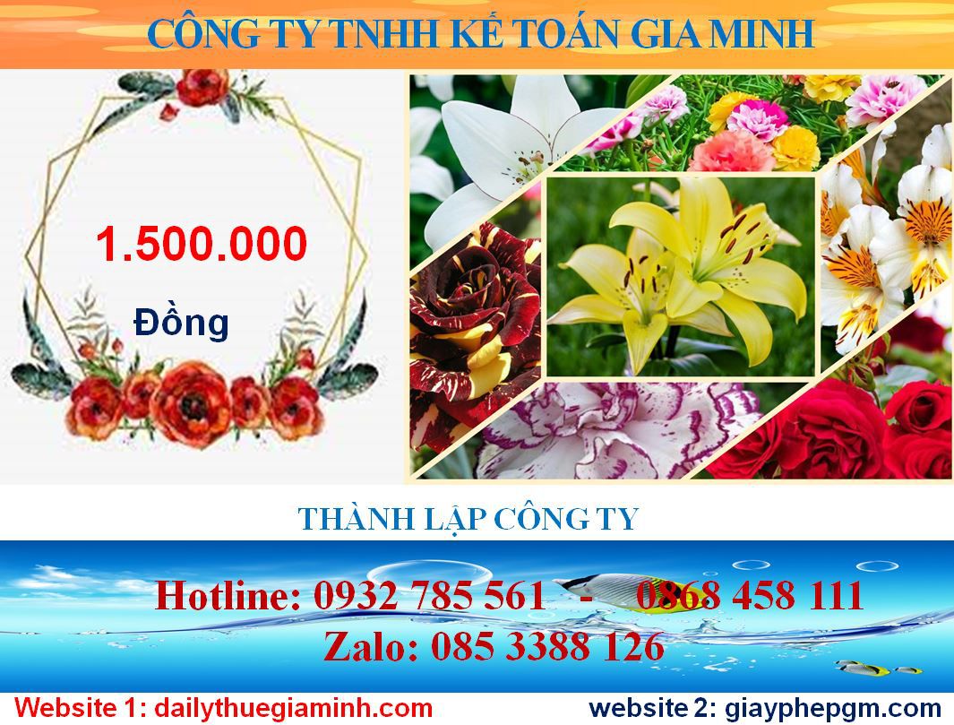 Dịch vụ mở công ty ở Cần Thơ 15 Chi phí mở công ty ở Cần Thơ