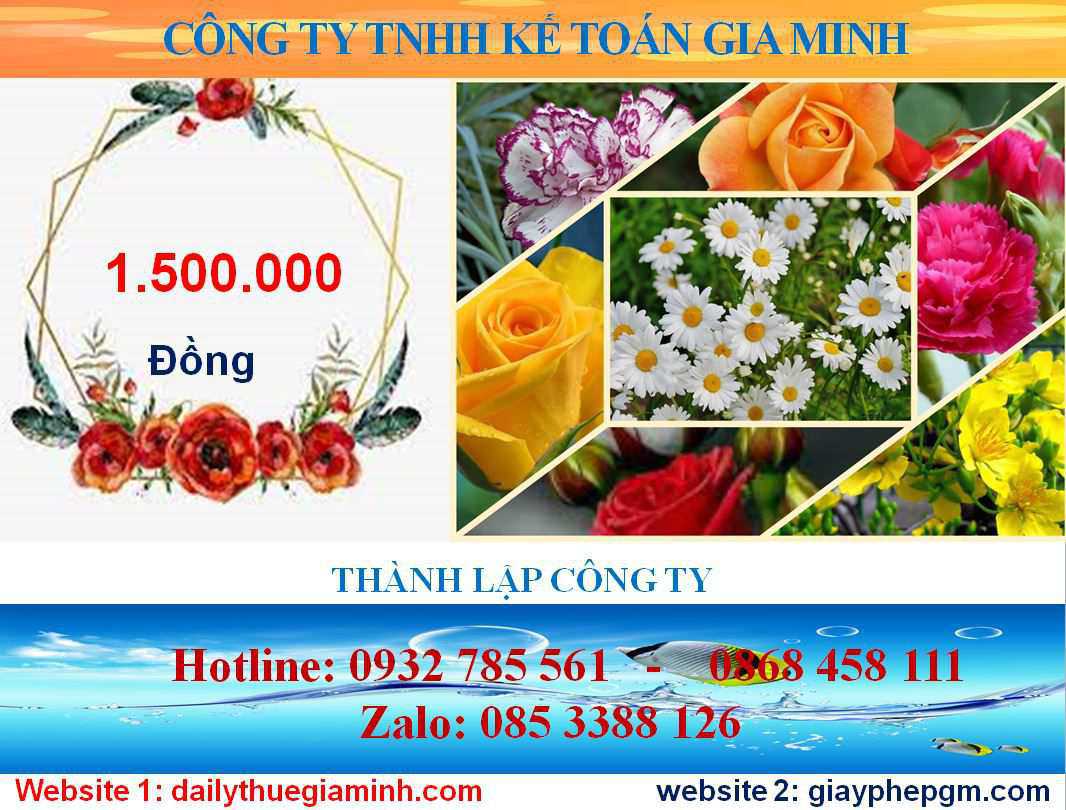 Chi phí mở công ty ở Hà Nội