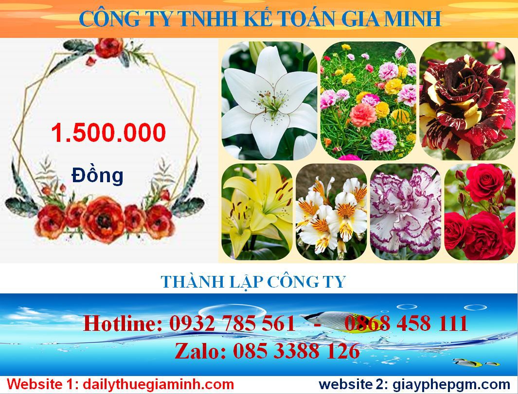 Chi phí mở công ty ở Hải Dương