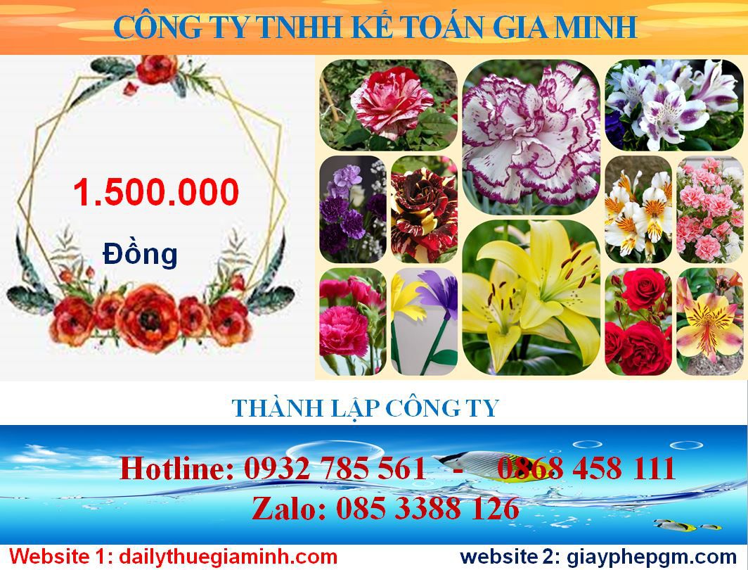 Dịch vụ mở công ty ở Ninh Bình 5 Chi phí mở công ty ở Ninh Bình